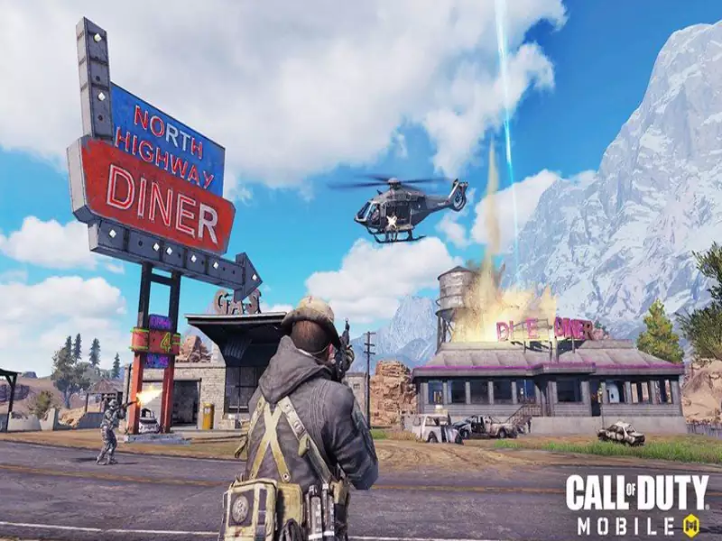 رو به رو شدن با تانک و هلیکوپتر در کالاف دیوتی موبایل