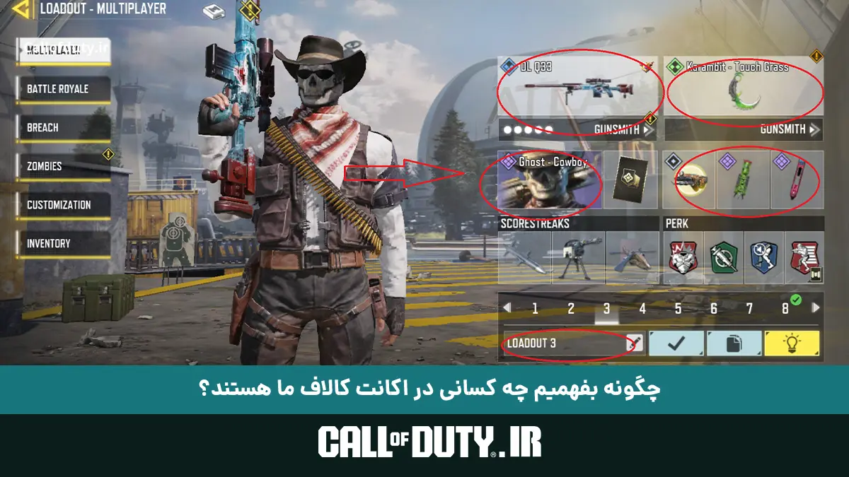چگونه بفهمیم چه کسانی در اکانت کالاف ما هستند؟ 4 دلیل