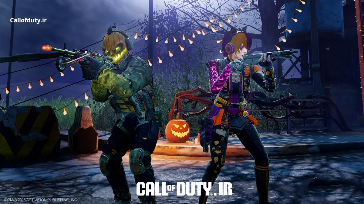 آپدیت سیزن 9 کالاف دیوتی موبایل 2025 – Midnight Rumble 3 حالتهای هالووینی