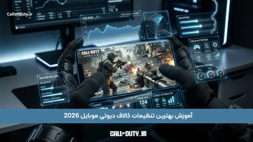 آموزش بهترین تنظیمات کالاف دیوتی موبایل 2026