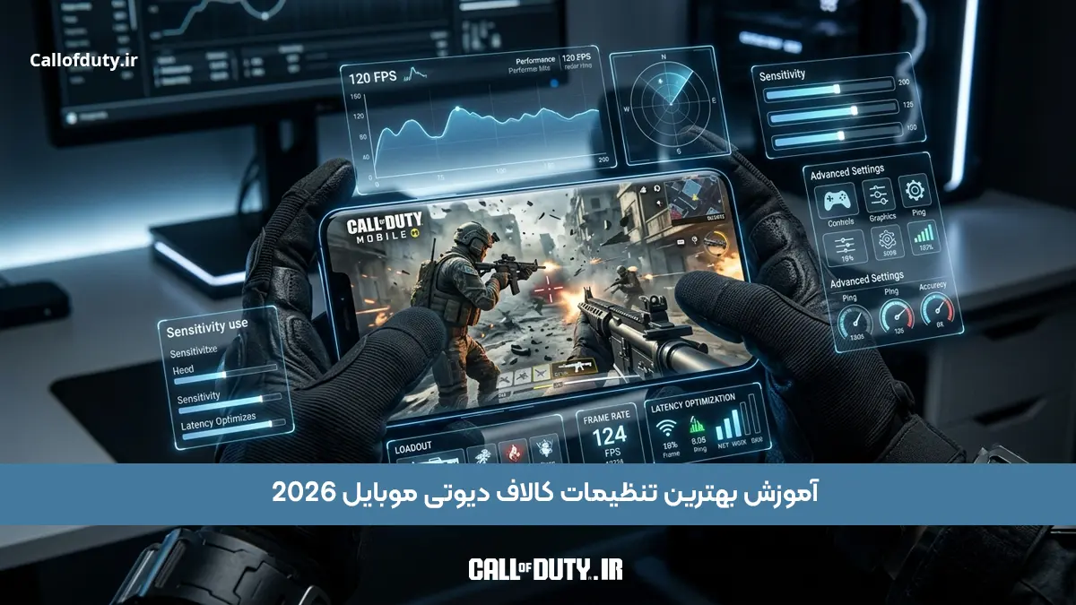 آموزش بهترین تنظیمات کالاف دیوتی موبایل 2026
